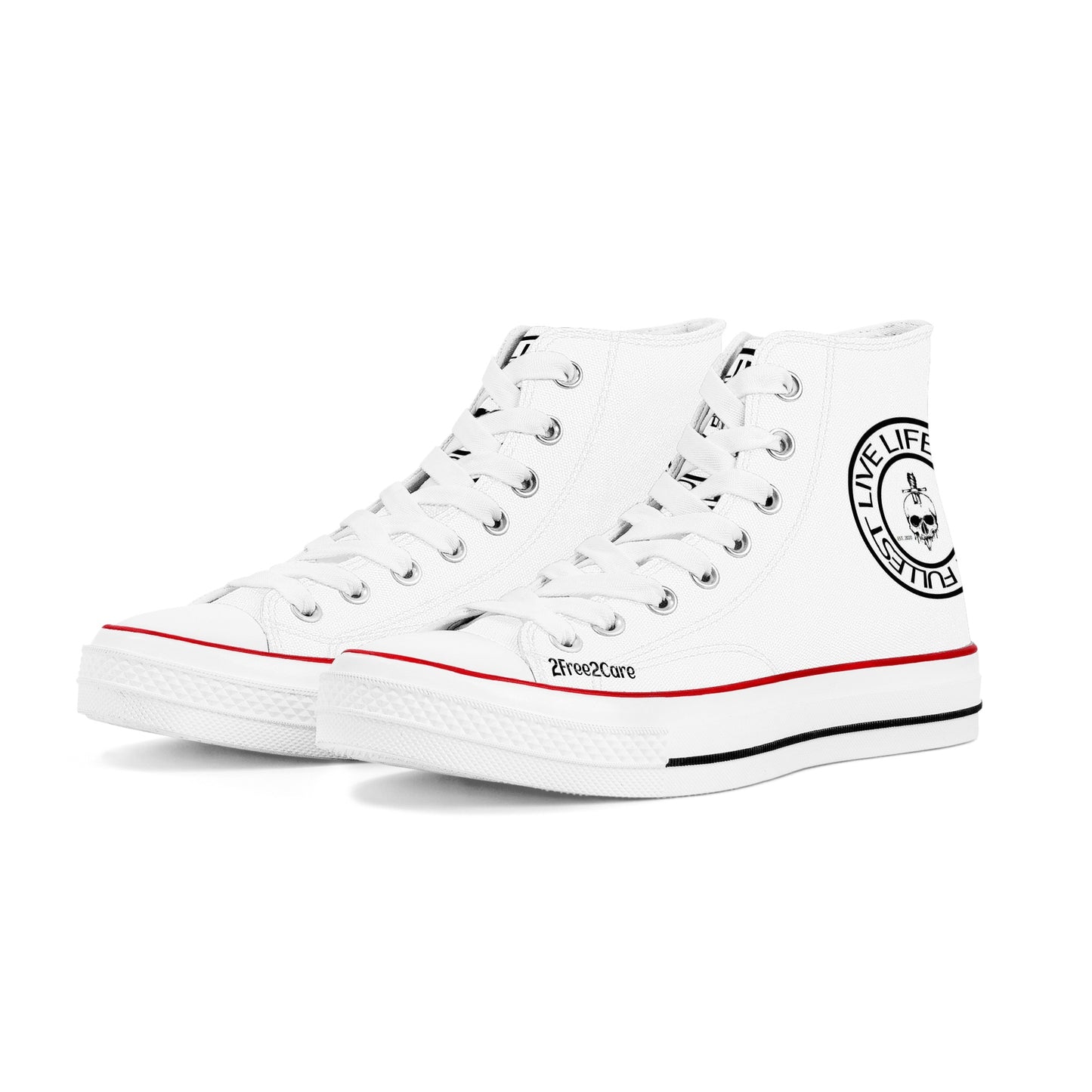 Mens Classic High Top Canvas Shoes