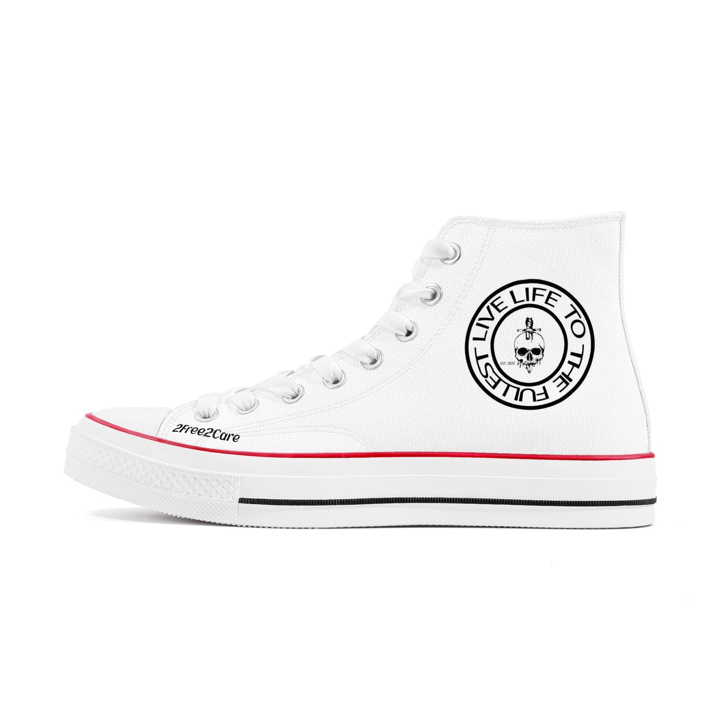 Mens Classic High Top Canvas Shoes